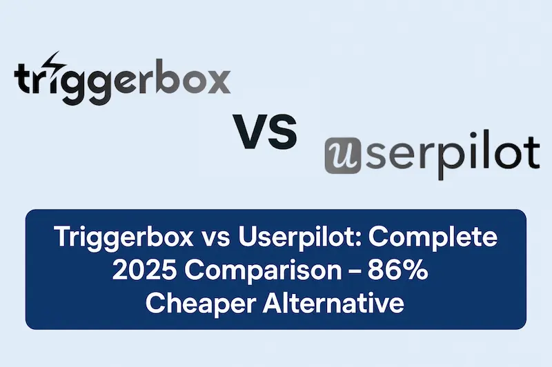 Triggerbox vs Userpilot: Complete 2025 Comparison - 86% Cheaper Alternative